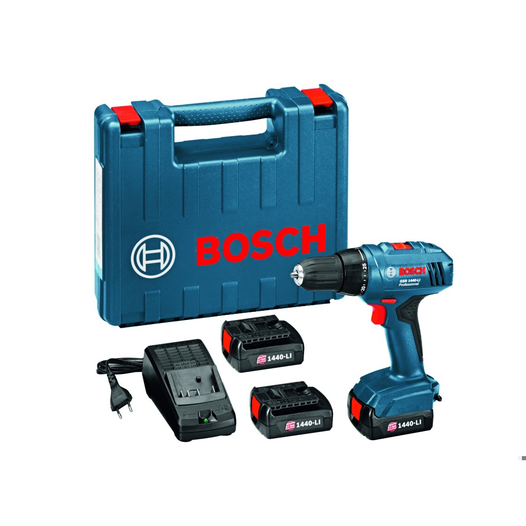 TALADRO A BATERIA BOSCH  GSR1440-LI 3BAT