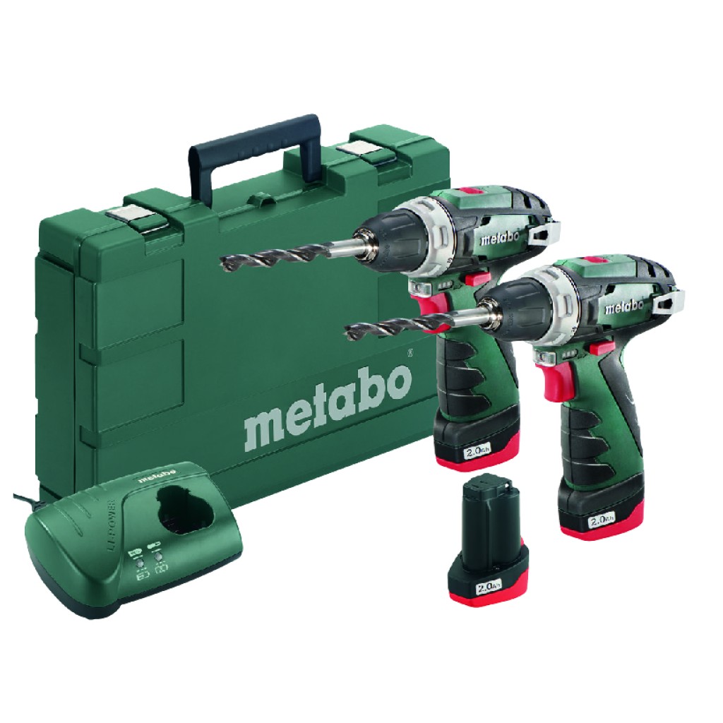 TALADRO COMBO SET.METABO 10,8V- 2 AH
