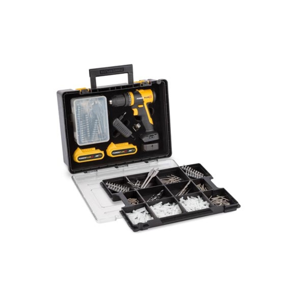 TALADRO ATORNILLADOR DE IM+ 2 BATERIAS +