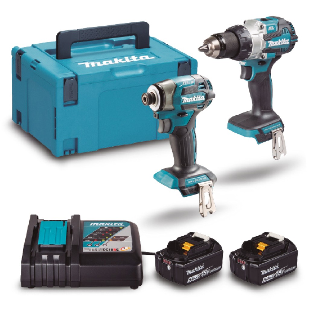 TALADRO COMBO DHP489+DTD173 +CHALECO