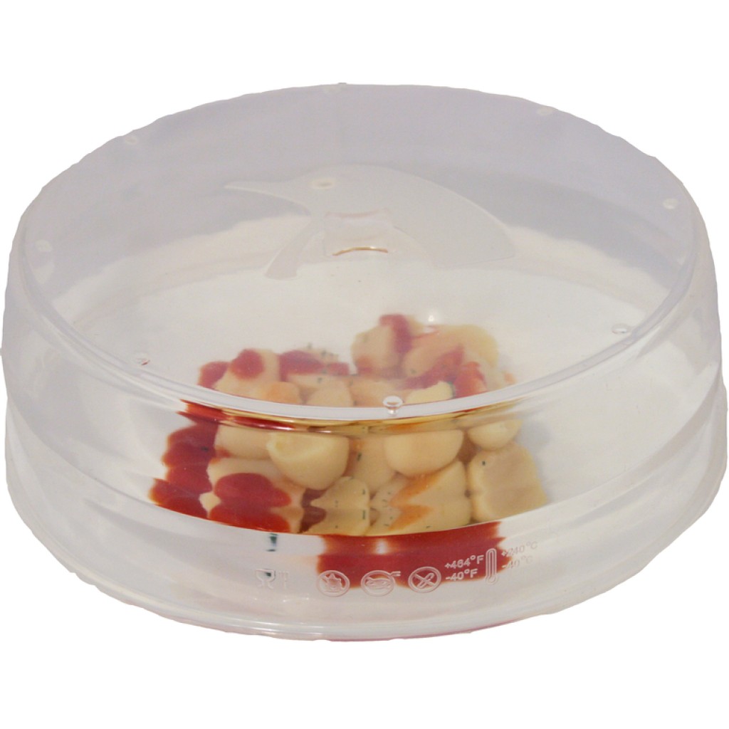 TAPA MICROONDAS SILICONA BLANCA 063474