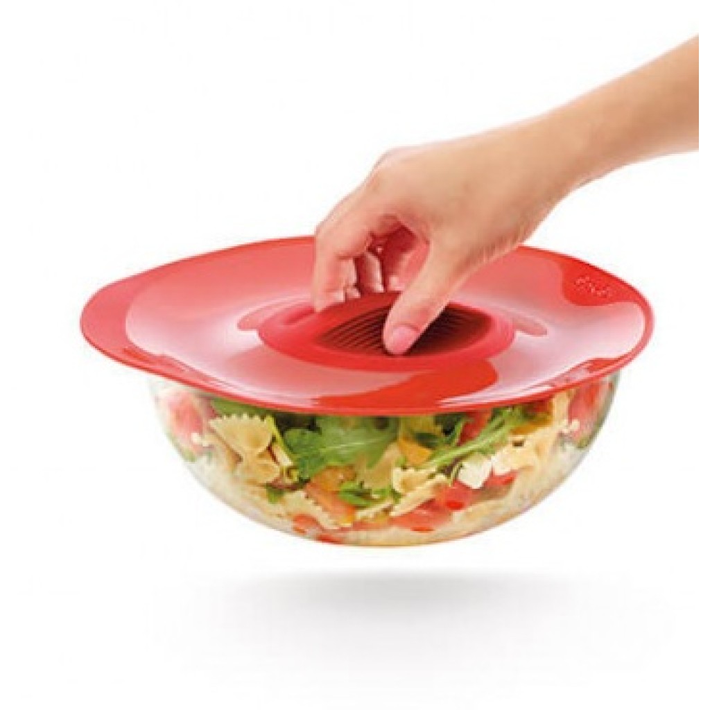 TAPA SUCCION 25CM.LEKUE ROJO 1270525R14