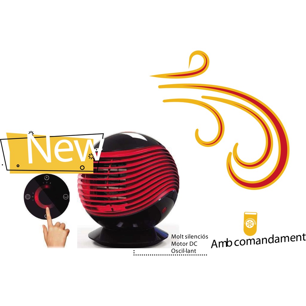 TERMOVENTILADOR CERAMICO C1500W