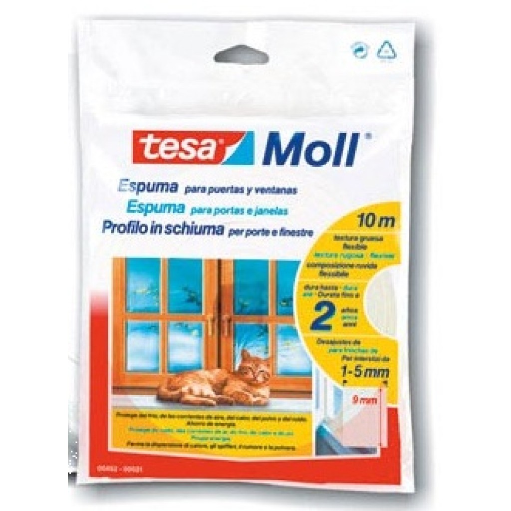 BURLETE ESPUMA            10 M X 15 MM T