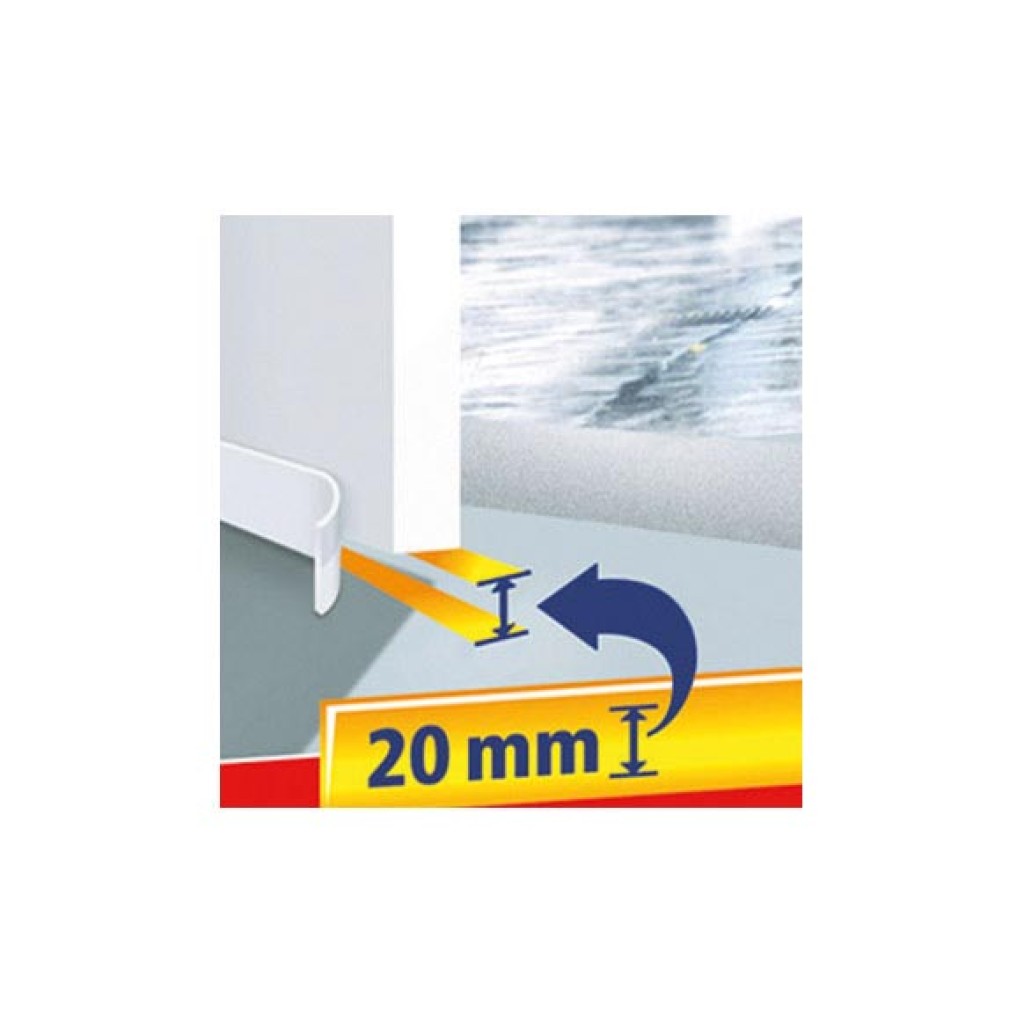 BURLETE BAJO PUERTA CAUCHOTESA UMBRAL 1M