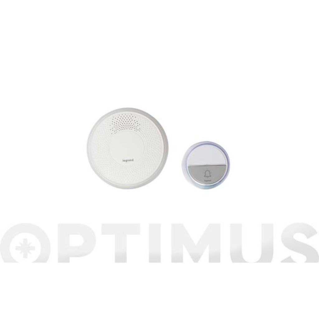 TIMBRE INALAMBRICO BLANCO ALCANCE 100 ME