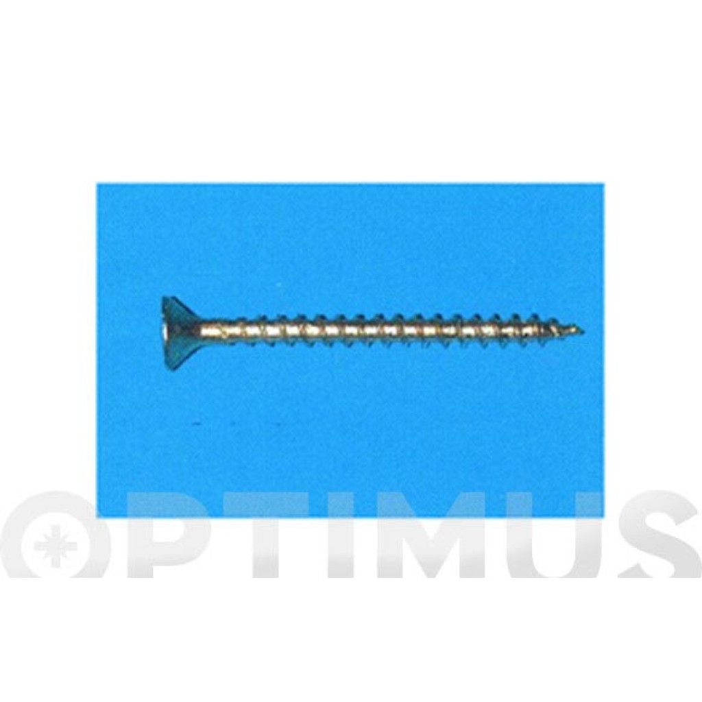 TIRAFONDO CABEZA PLANA POZ4 X 30 MM