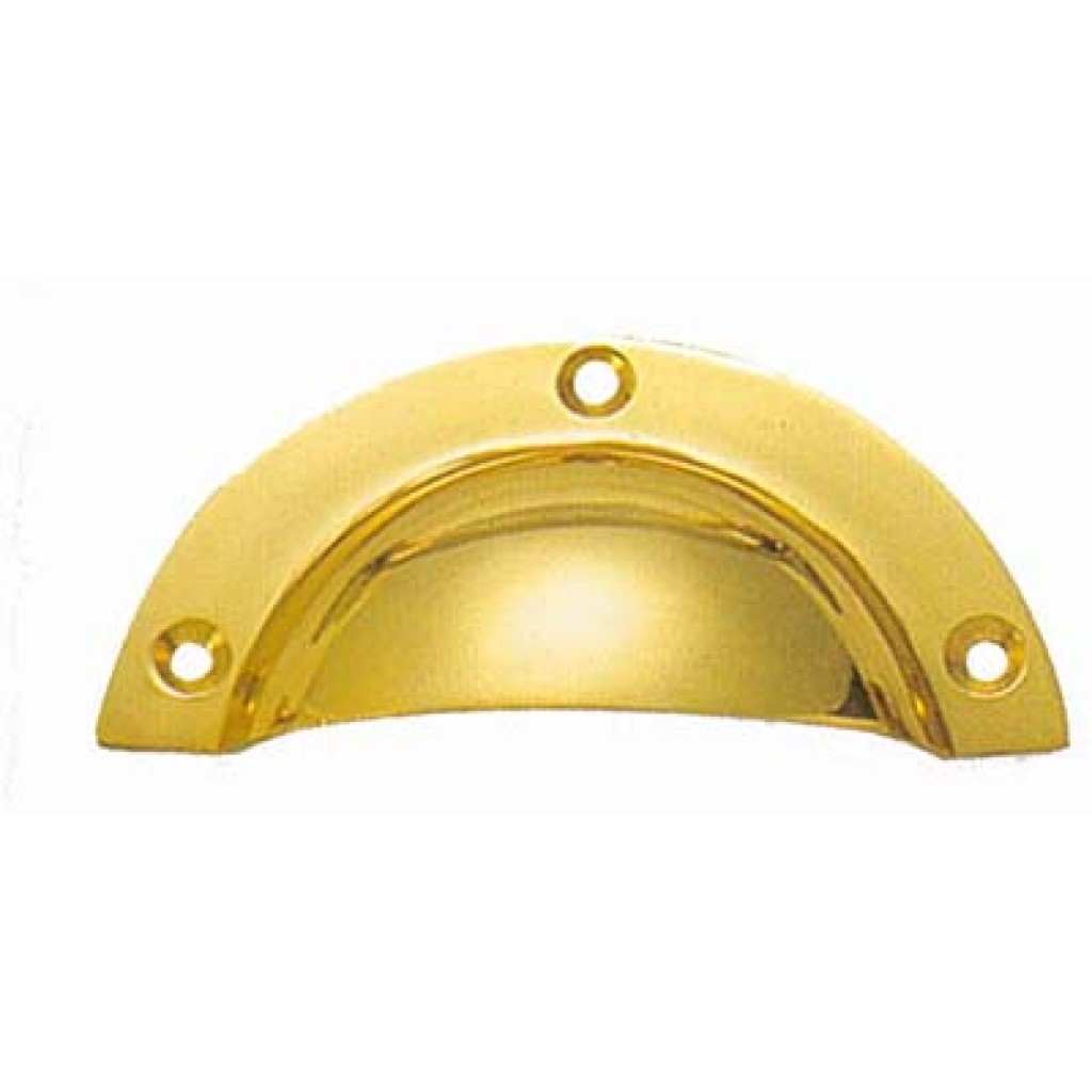 TIRADOR CONCHA 3660100 85MM PUL.BRILLO