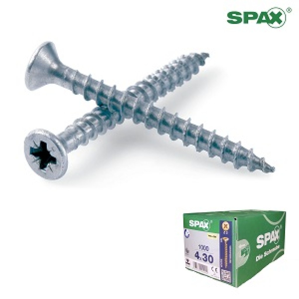 TLLO.ABC SPAX-S C/AVEL.INOX 5 X 50CJ.BRI