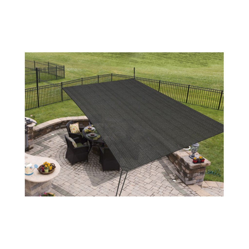 TOLDO VELA SOMBREO RECTANG2,19X3,9 M GRI