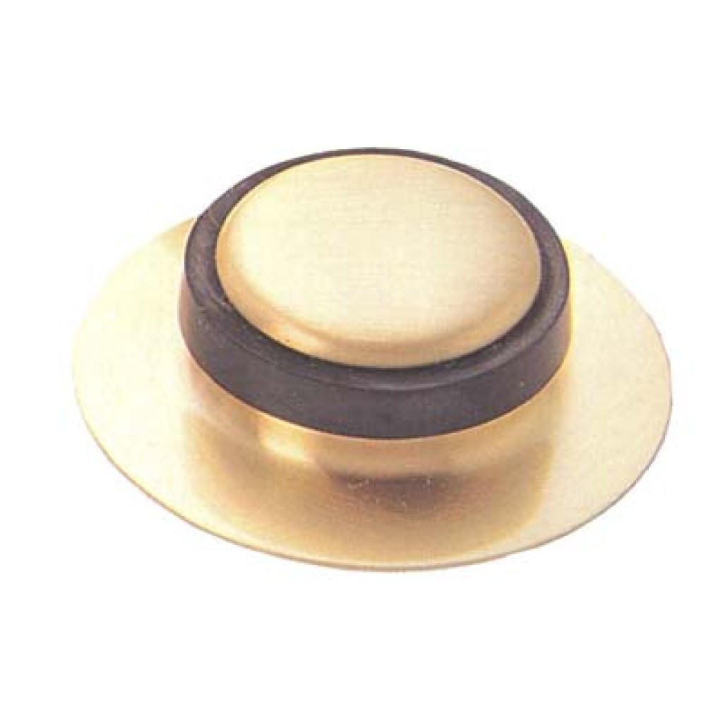 TOPE PUERTA STOP ADHESIVO LATON