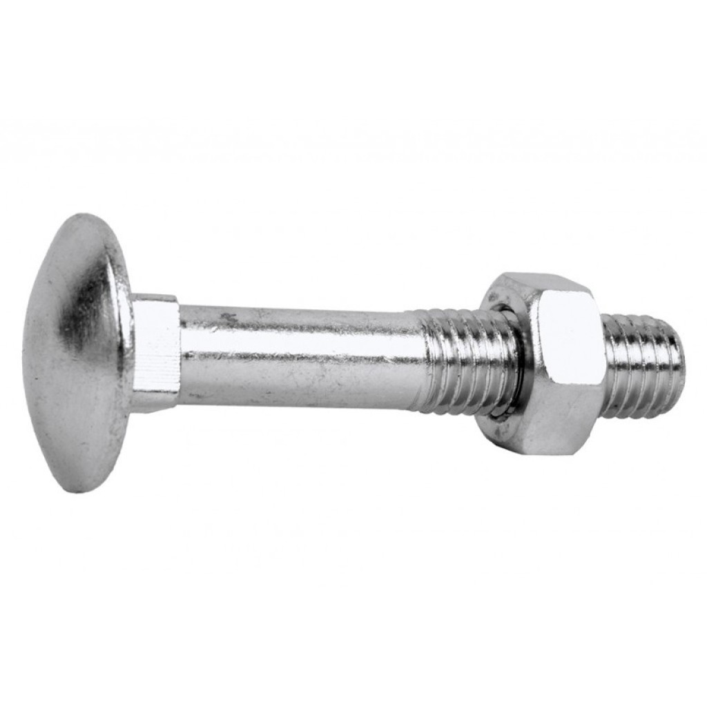 TORNILLO DIN 603 ZIN 4,6 C/T12X130