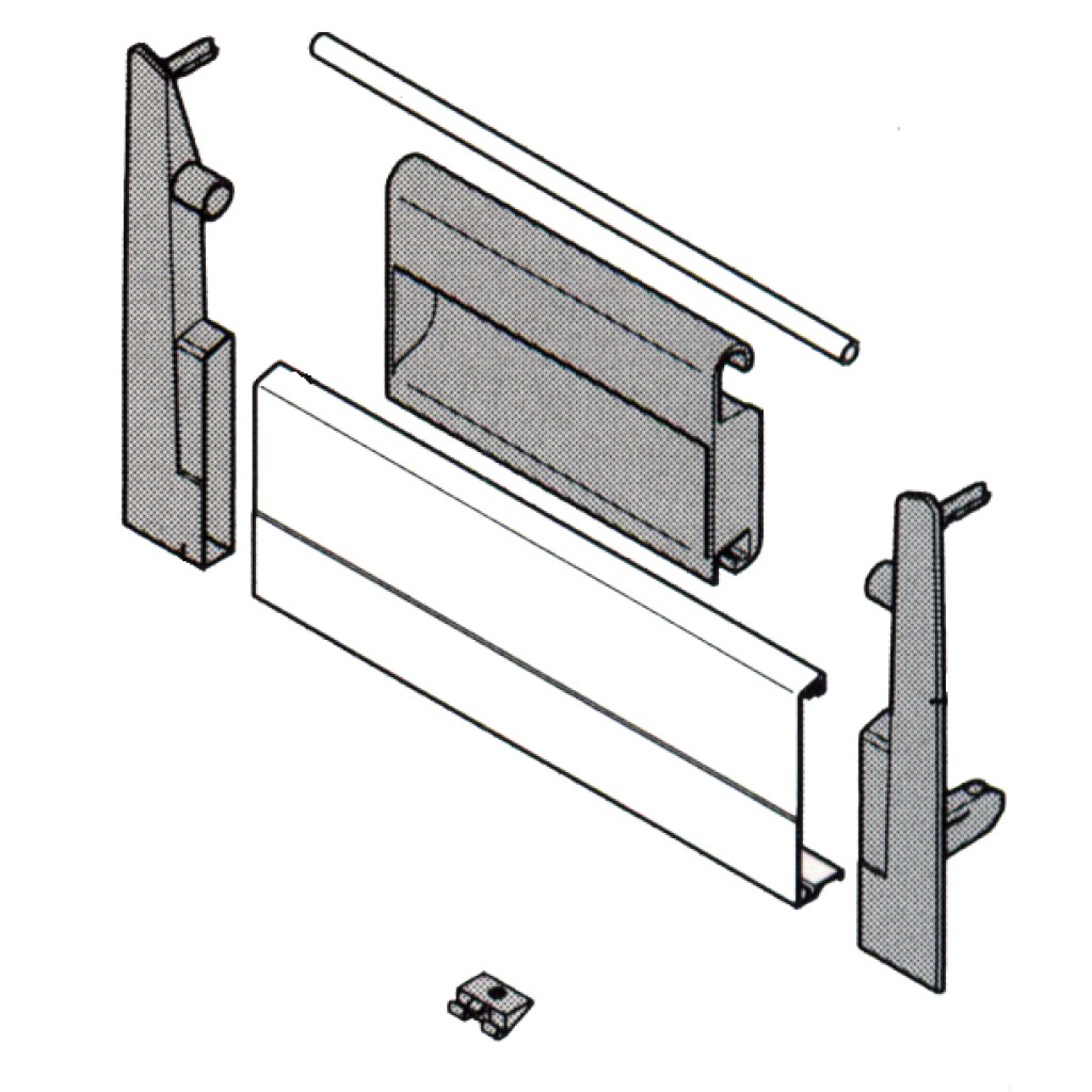 TUBO BLUM ZRG.1046Z GRIS