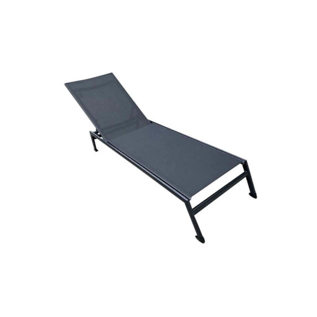 TUMBONA ALUMINIO TEXTILENENEGRO