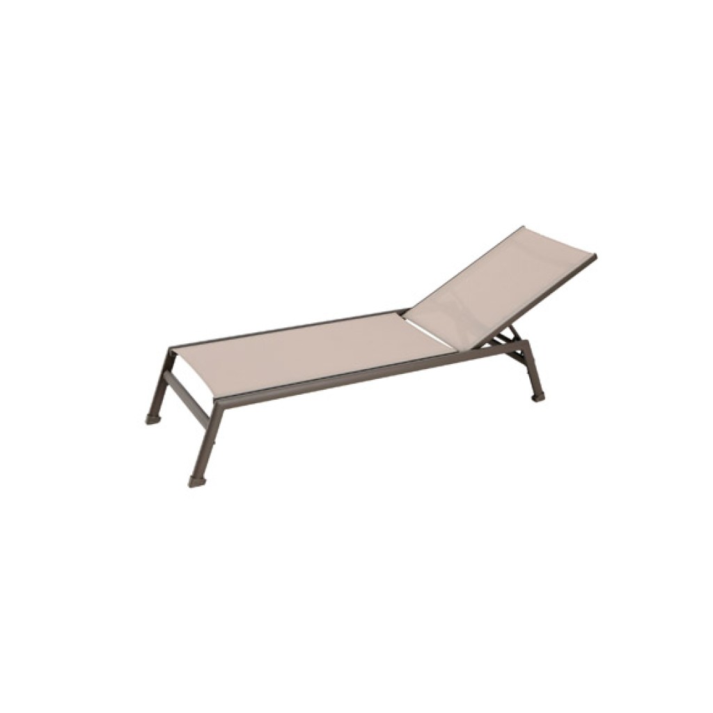 TUMBONA ALUMINIO TEXTILENEMARRON/TAUPE