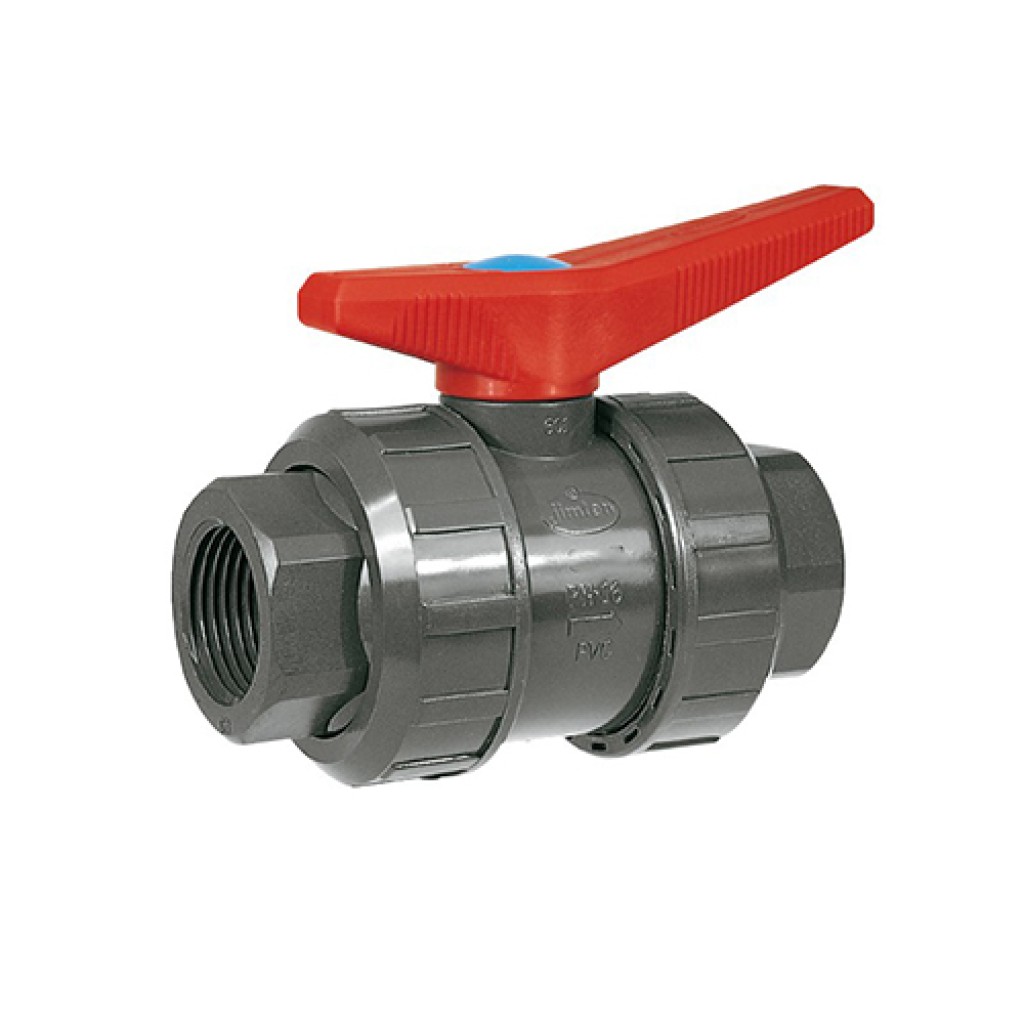 VALVULA PVC ESFERA 50 JIMTEN