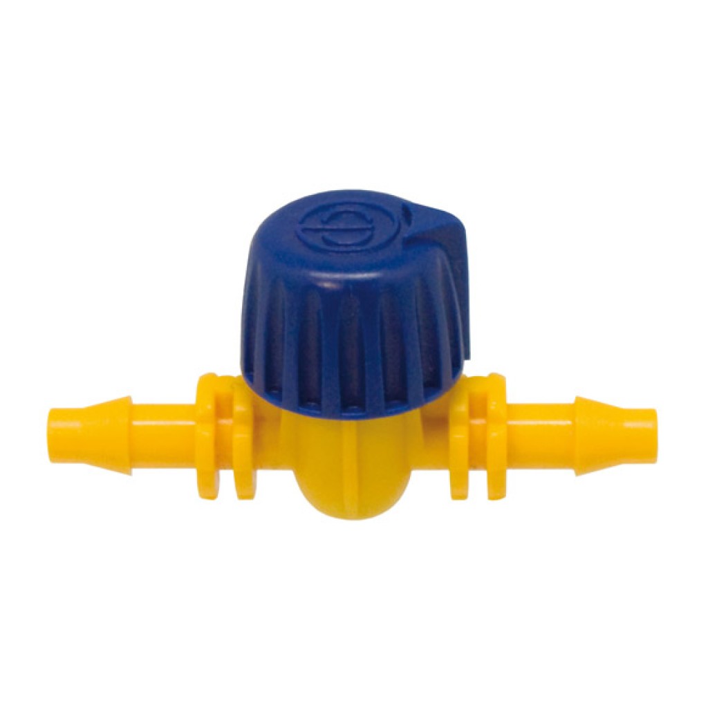 VALVULA DE CIERRE GOTEO 4 3 UNIDADES