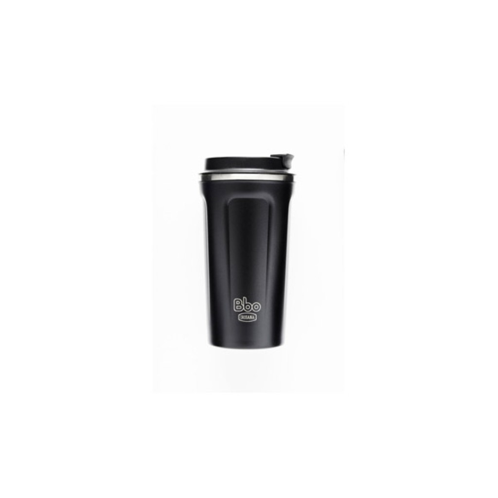 VASO TERMO ACERO INOX     NEGRO - 450 ML