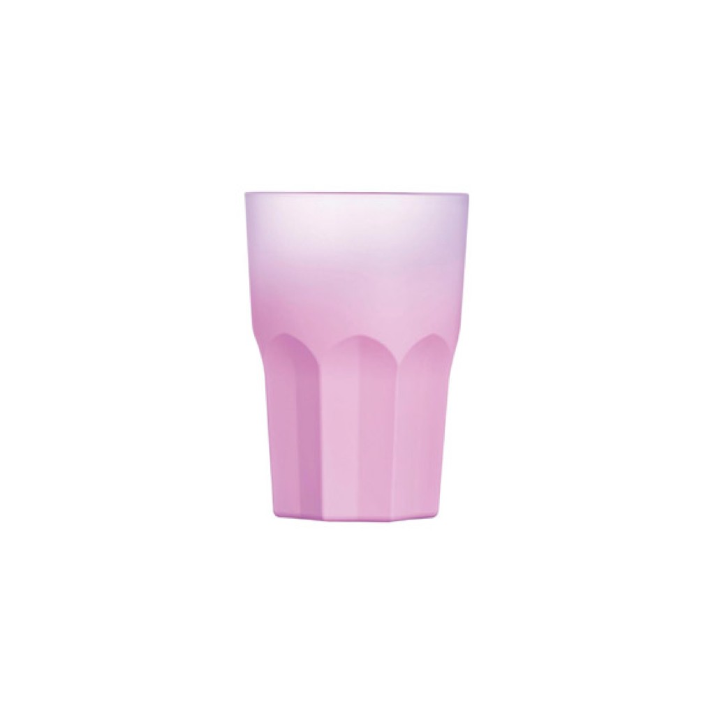 VASO CRISTAL SUMMER COLOR 40 CL ROSA