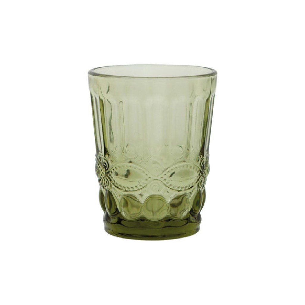 VASO GRABADO RITUAL RUSTIC26 CL VERDE