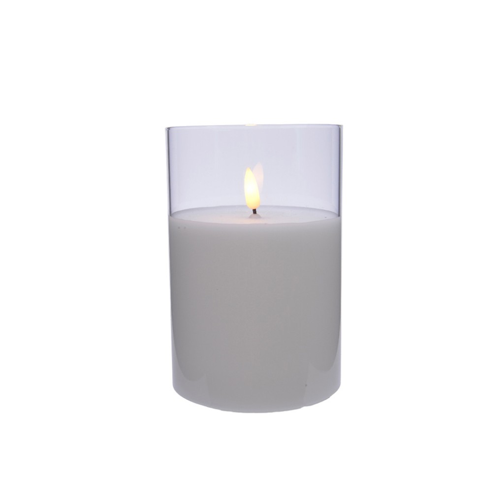 VELA EN VASO CRISTAL 10X15 REF.72226