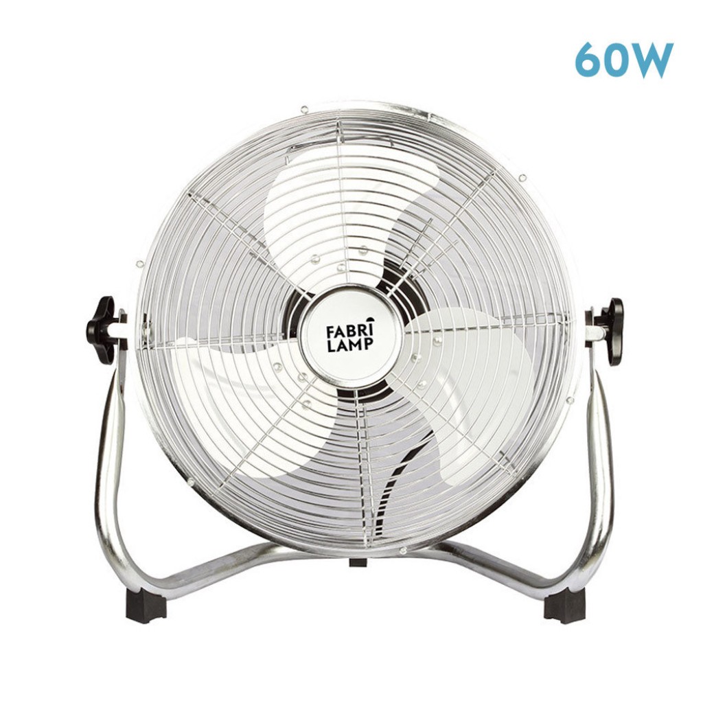 VENTILADOR IND.60W CROMO 3V. LIBIS
