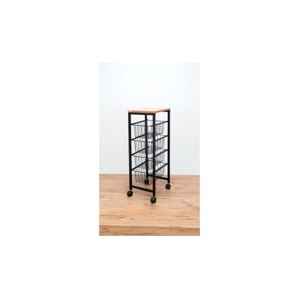 CARRO VERDULERO 4 CESTAS SNEGRO