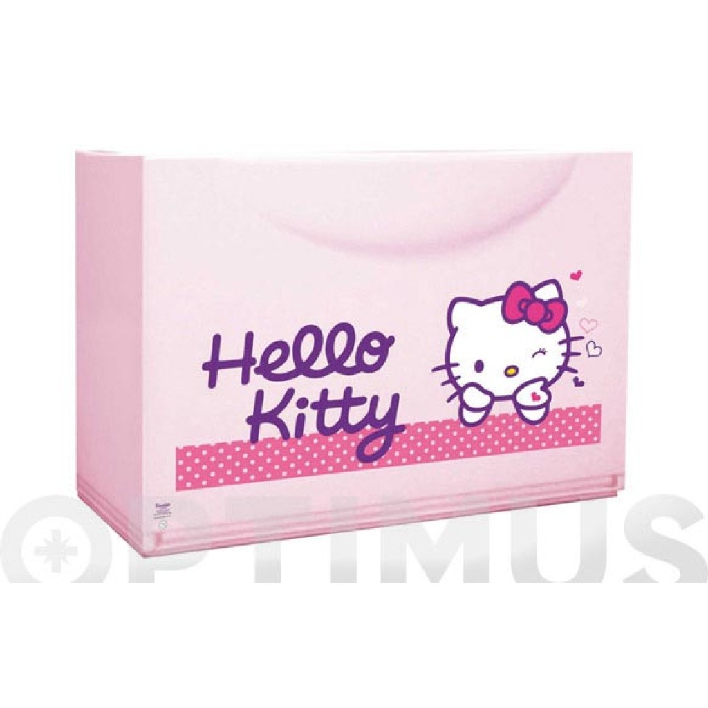 ZAPATERO PLASTICO DECORADOHELLO KITTY