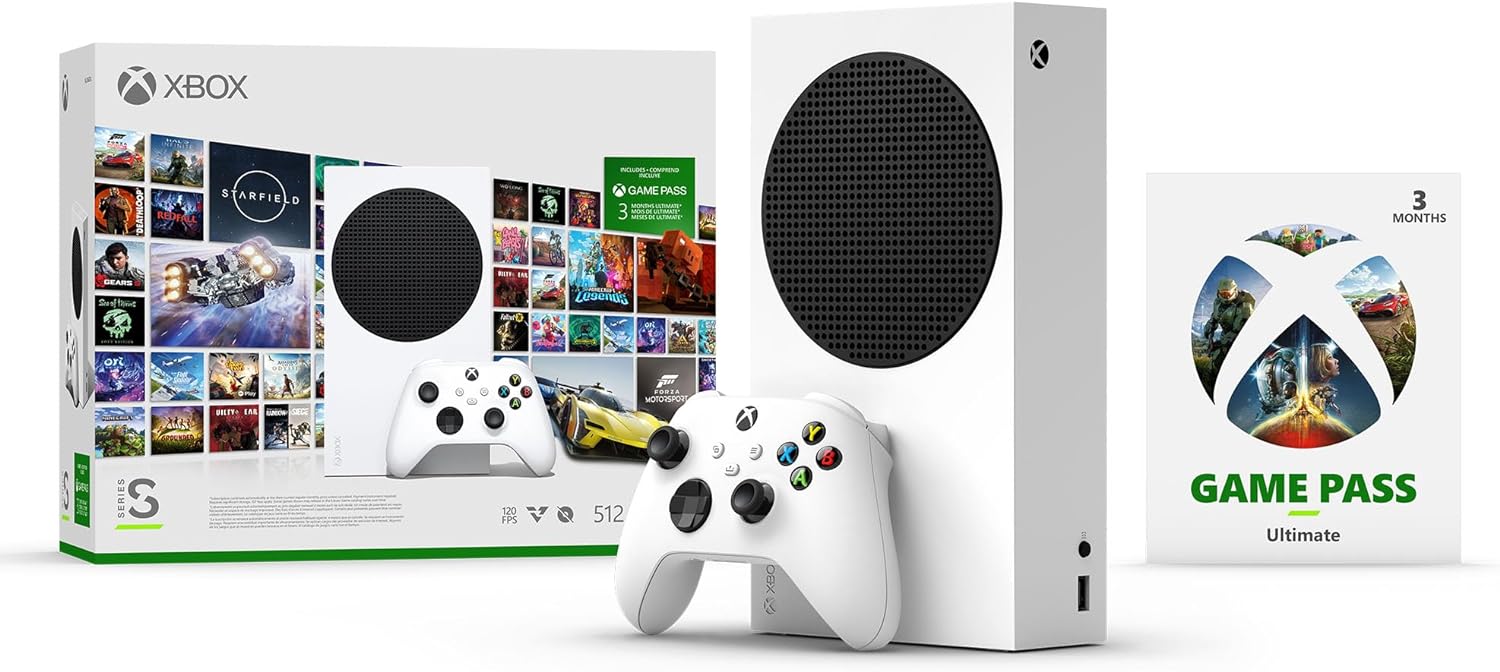 CONSOLA XBOX SERIES S 512 GB + 3 MESES GAME