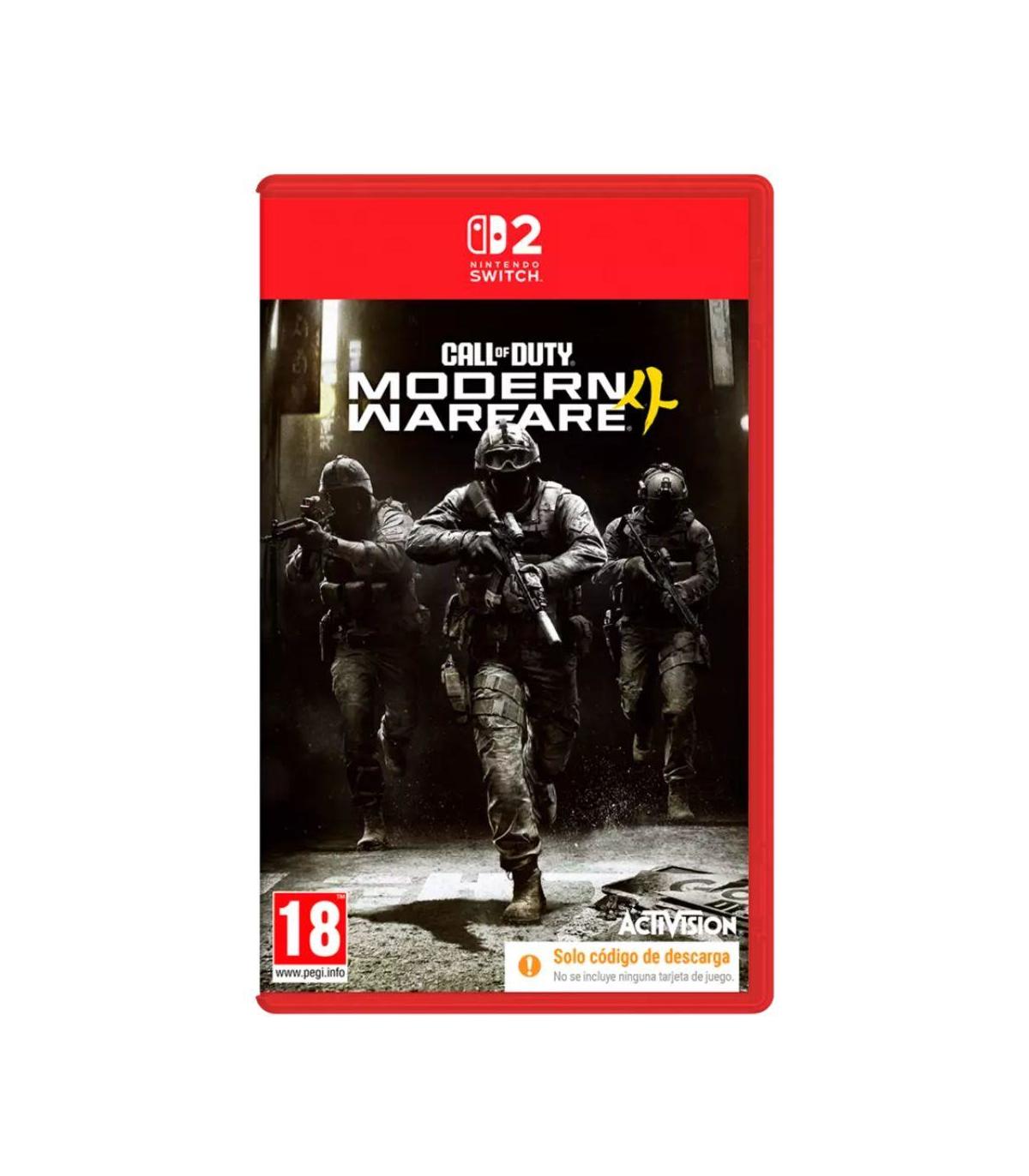 SWITCH2 CALL OF DUTY MODERN WARFARE 4 (CODIGO)