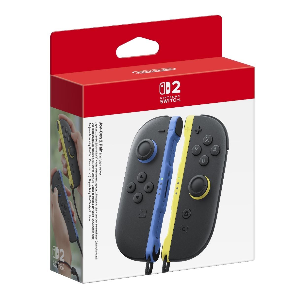 MANDOS JOYCON NINTENDO SWITCH 2 AZUL/AMARILLO