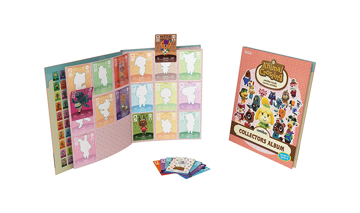 PACK 3 TARJETAS AMIIBO ANIMAL CROSSING + ALBUM