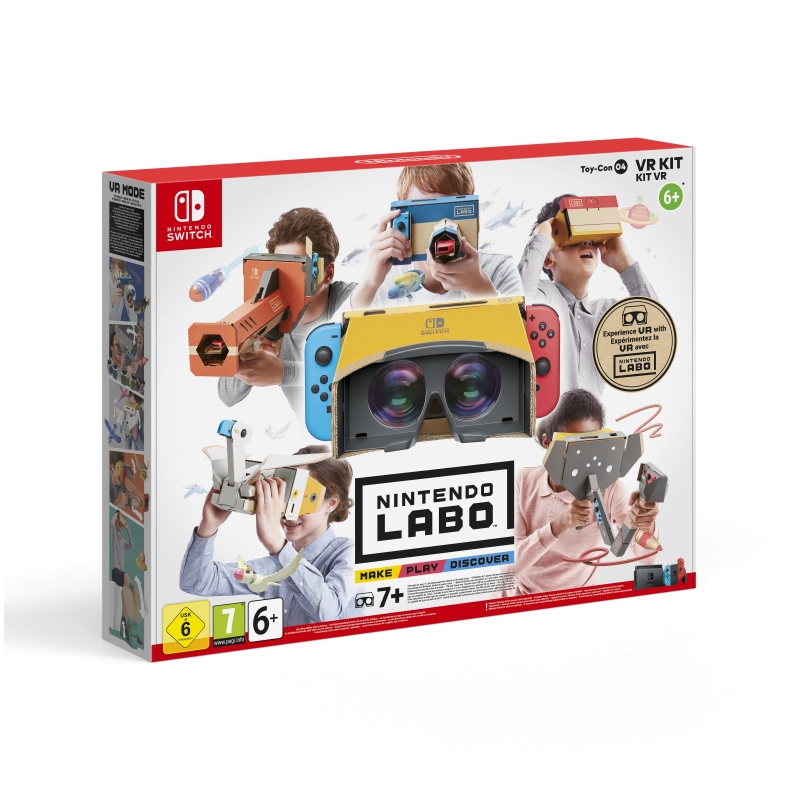 SWITCH NINTENDO LABO KIT DE VR (SET COMPLETO)
