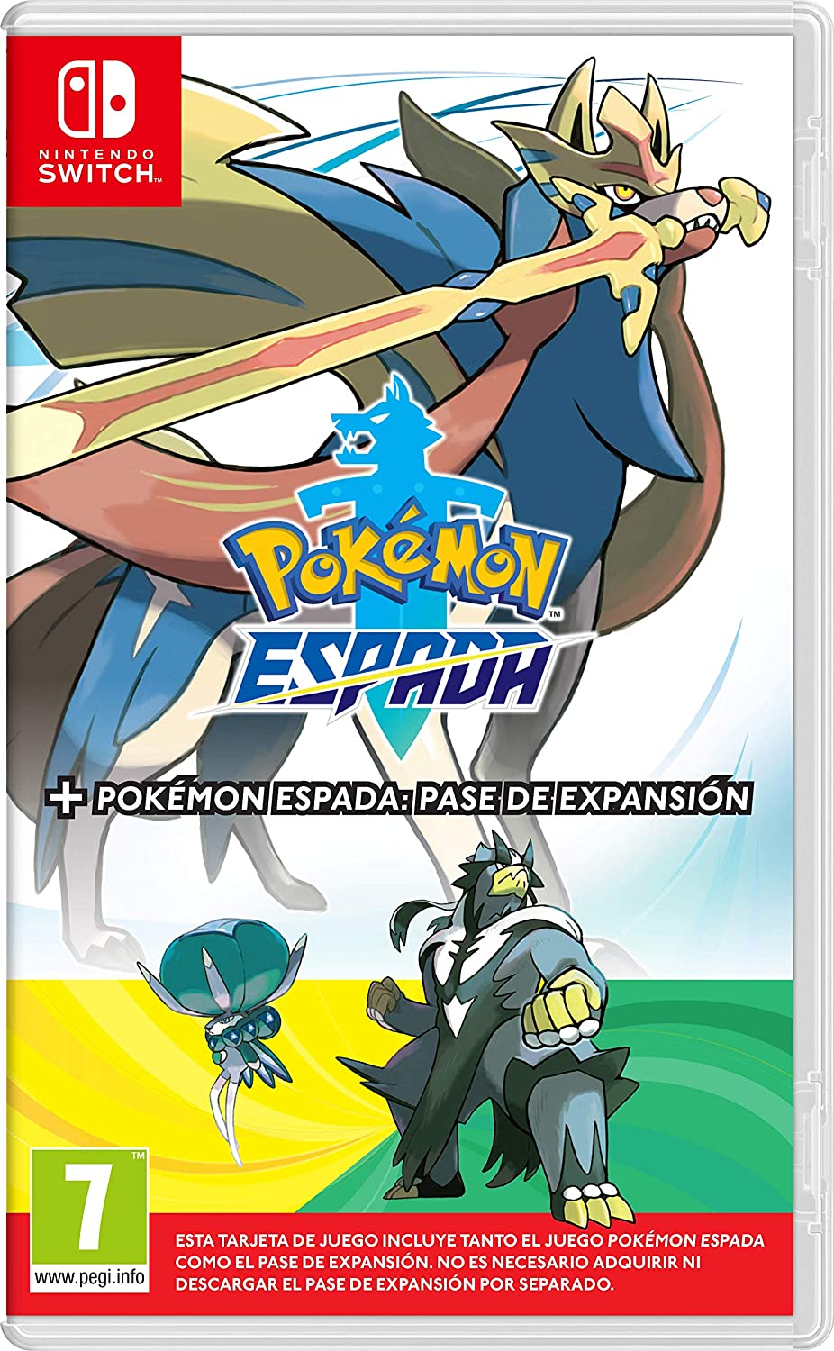 SWITCH POKEMON ESPADA + EXPANSION