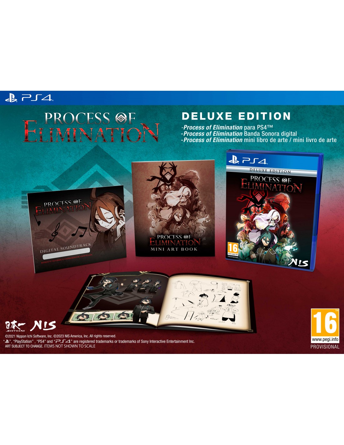 PS4 PROCESS OF ELIMINATION - DELUXE EDITION