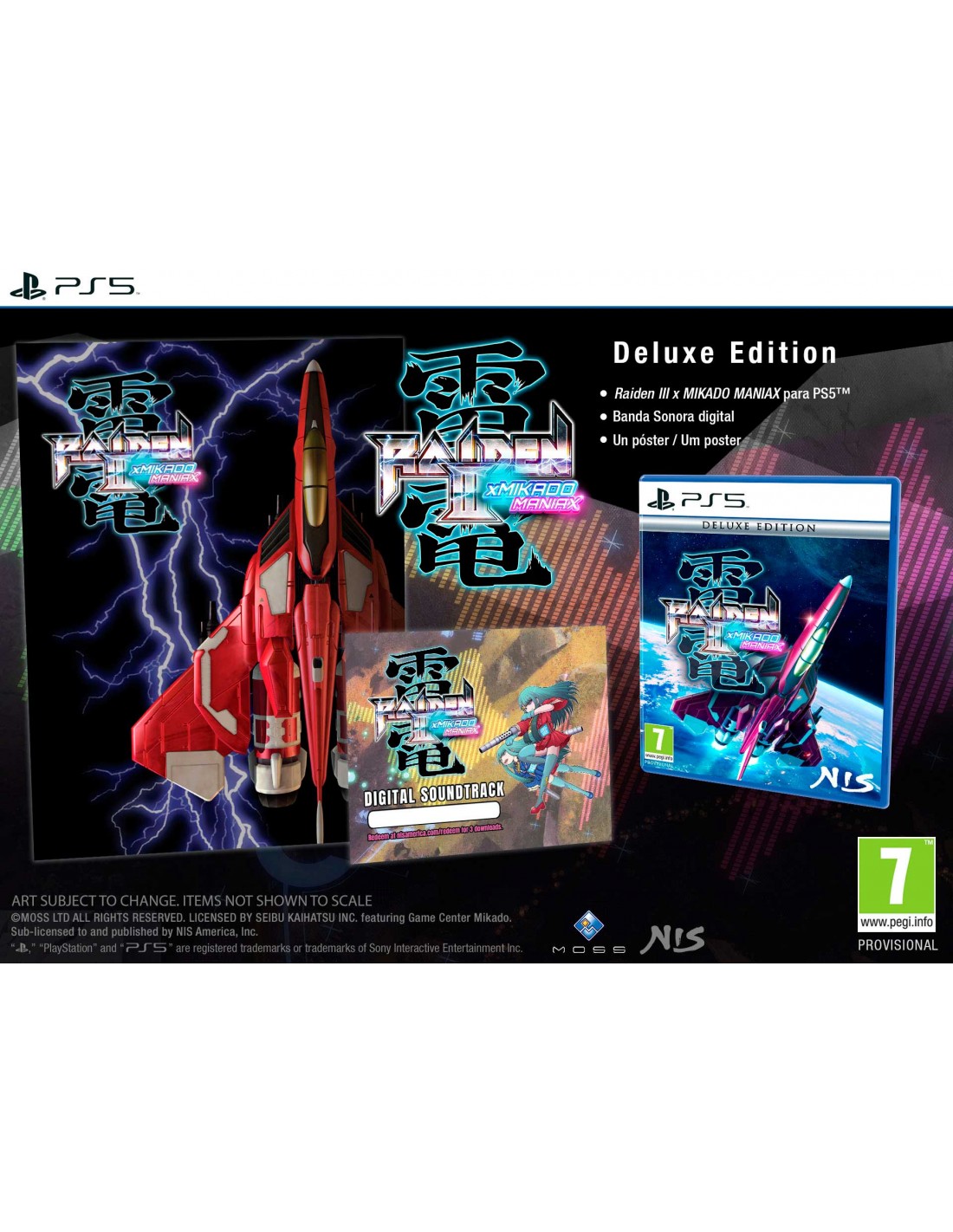 PS5 RAIDEN III X MIKADO MANIAX DELUXE EDITION