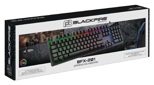 TECLADO GAMING STEEL BLACKFIRE BFX-201