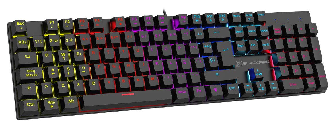 TECLADO MECANICO GAMING BLACKFIRE BFX-501 2
