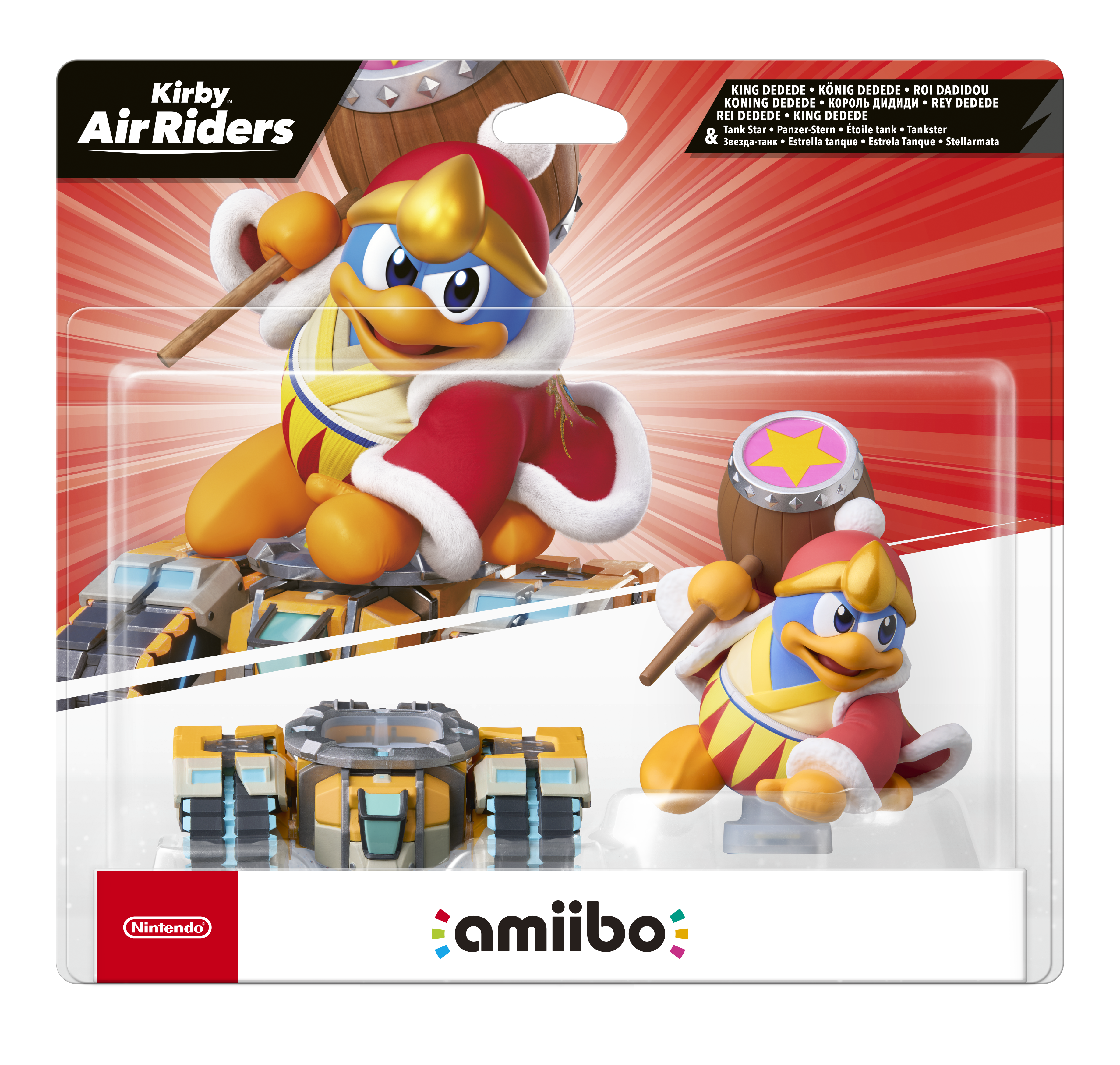 FIGURA AMIIBO KING DEDEDE & TANK STAR
