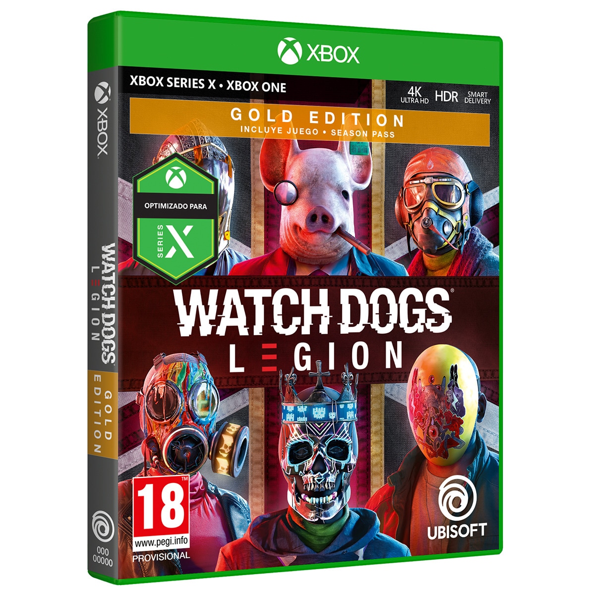 XBOXX WATCH DOGS LEGION GOLD PROMO