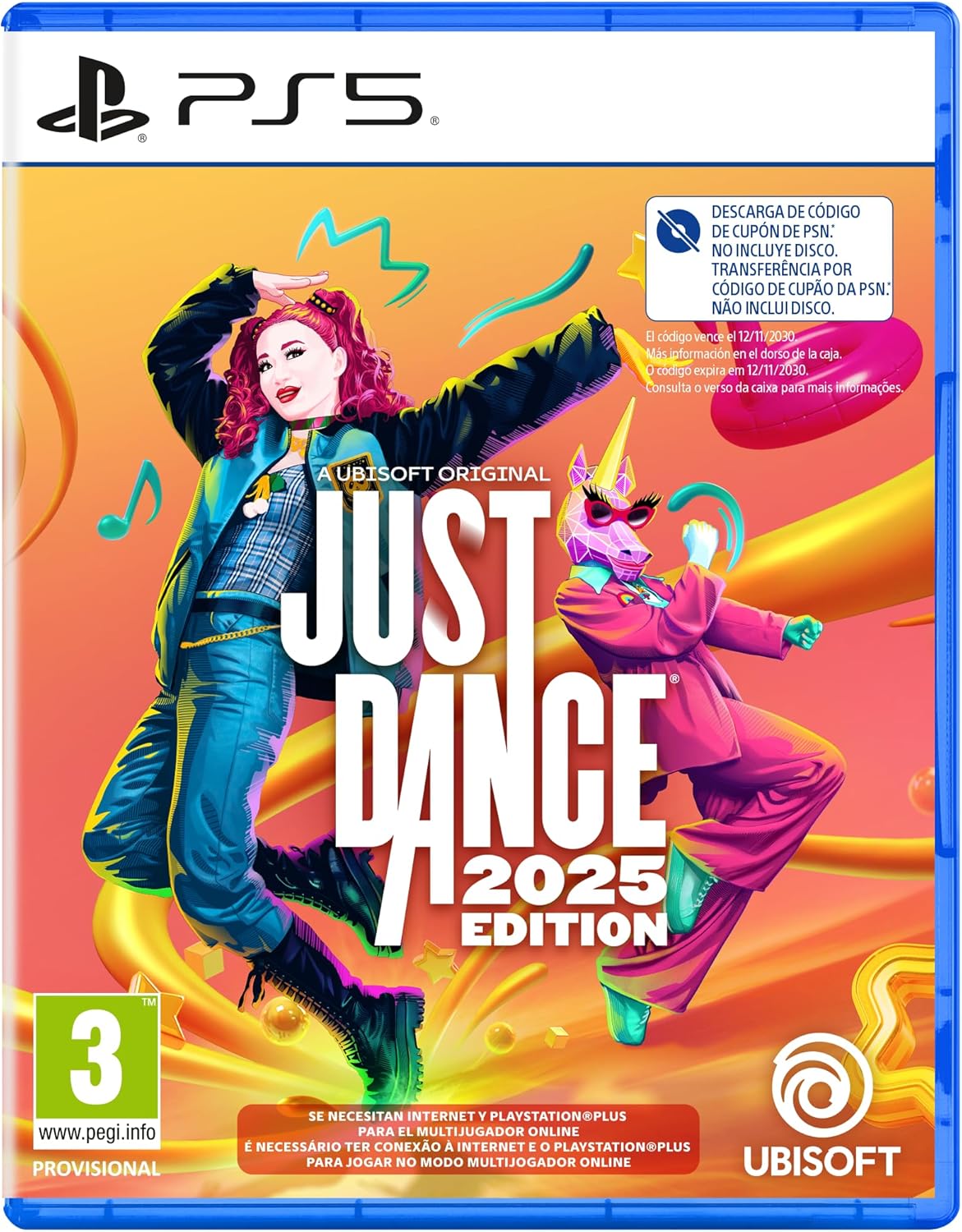 PS5 JUST DANCE 2025 (CODIGO DESCARGA) PROMO