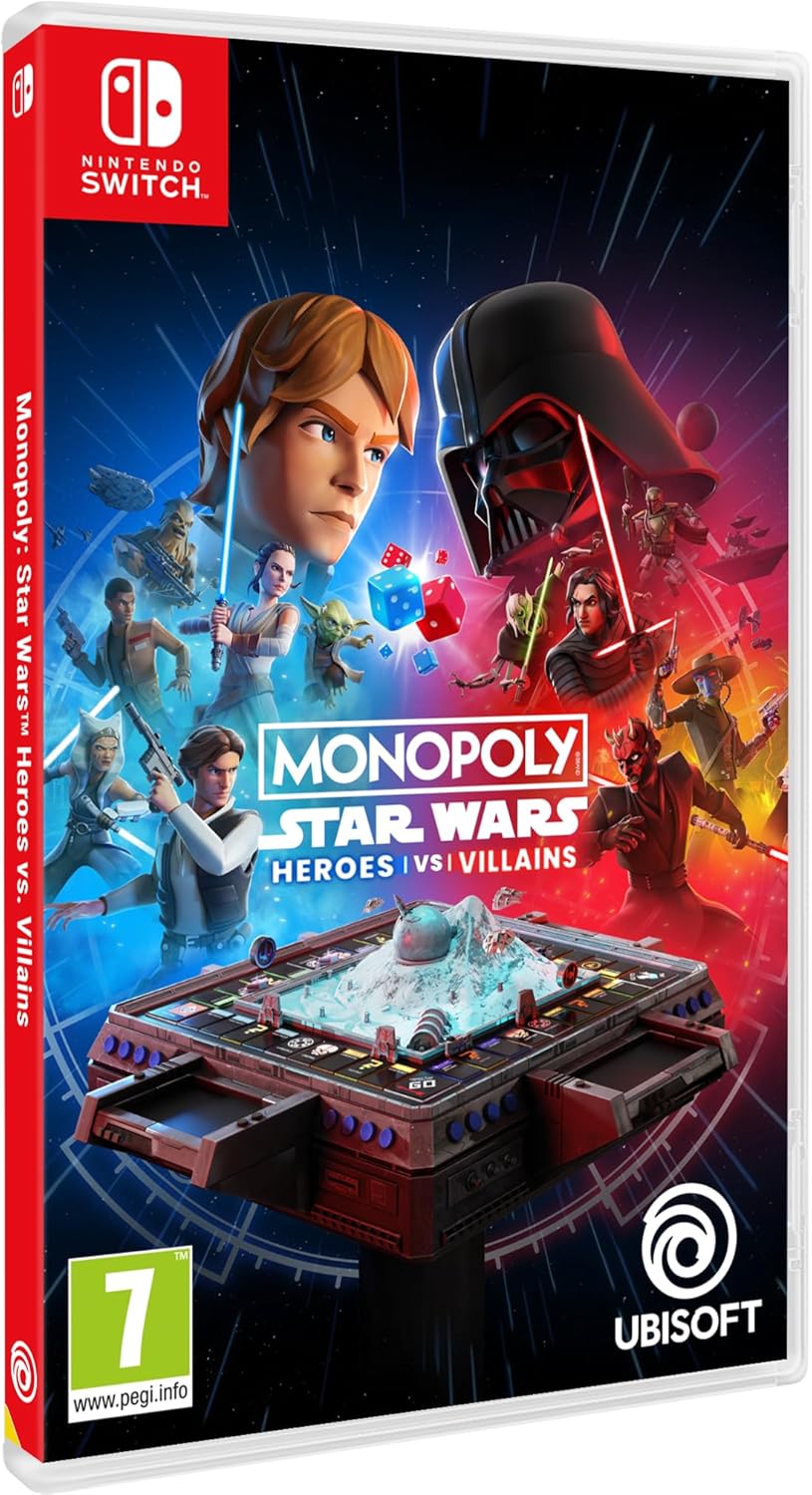 SWITCH MONOPOLY STAR WARS HEROES VS VILLAINS