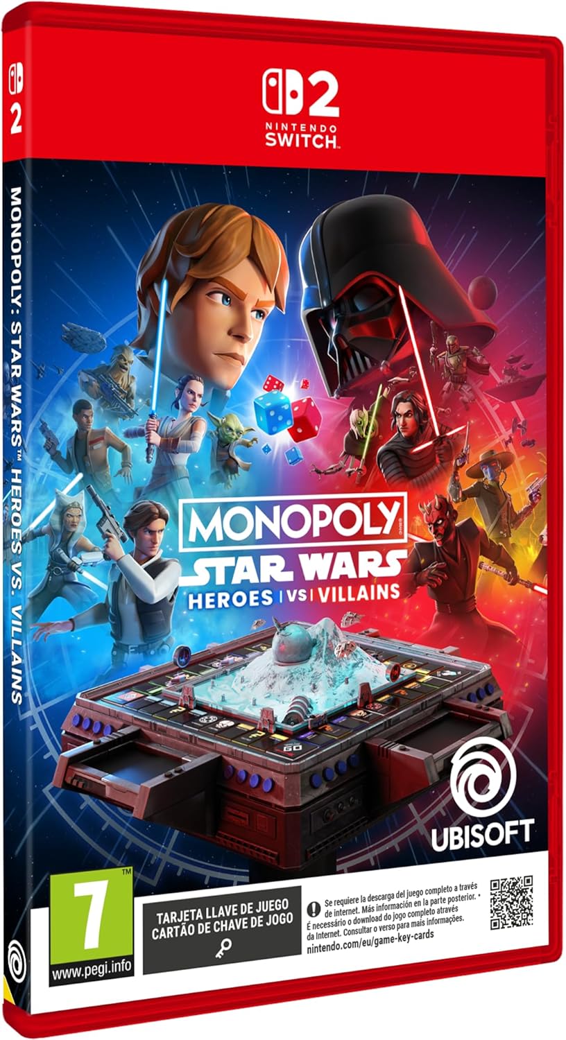 SWITCH2 MONOPOLY STAR WARS HEROES VS VILLAINS