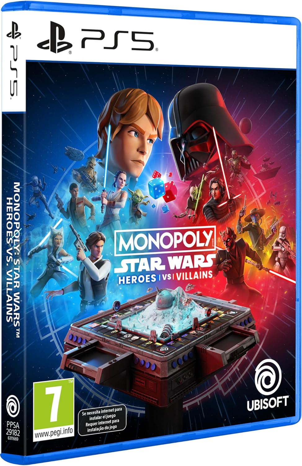 PS5 MONOPOLY STAR WARS HEROES VS VILLAINS
