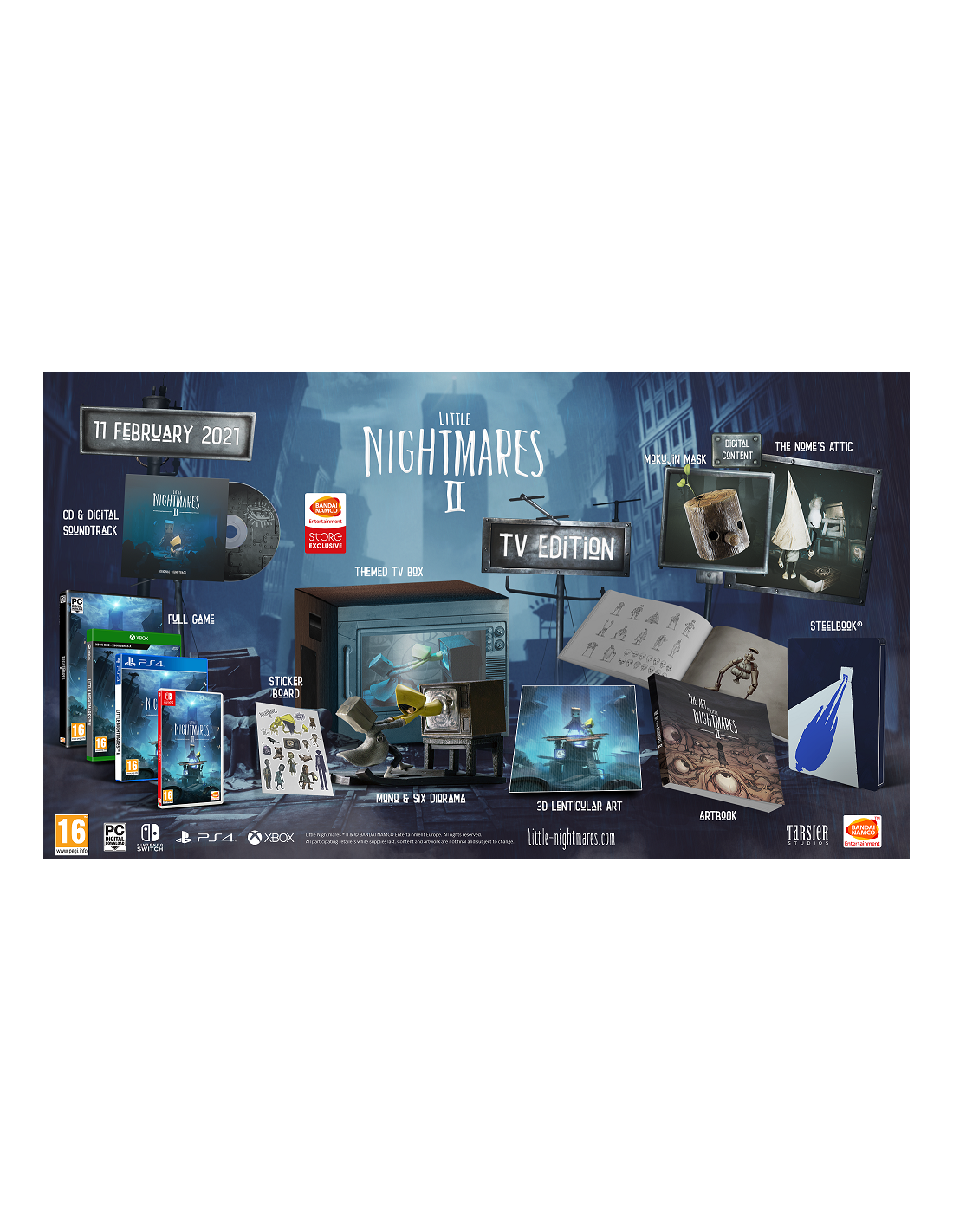 PS4 LITTLE NIGHTMARES II TV EDITION