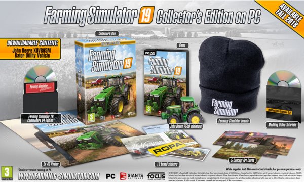 PC FARMING SIMULATOR 19 COLLECTORS EDITION