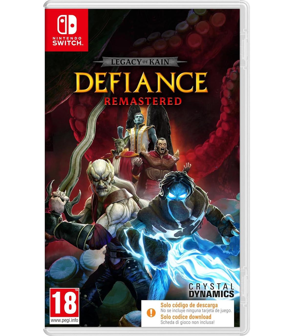SWITCH LEGACY OF KAIN: DEFIANCE REMASTERED (CODIGO