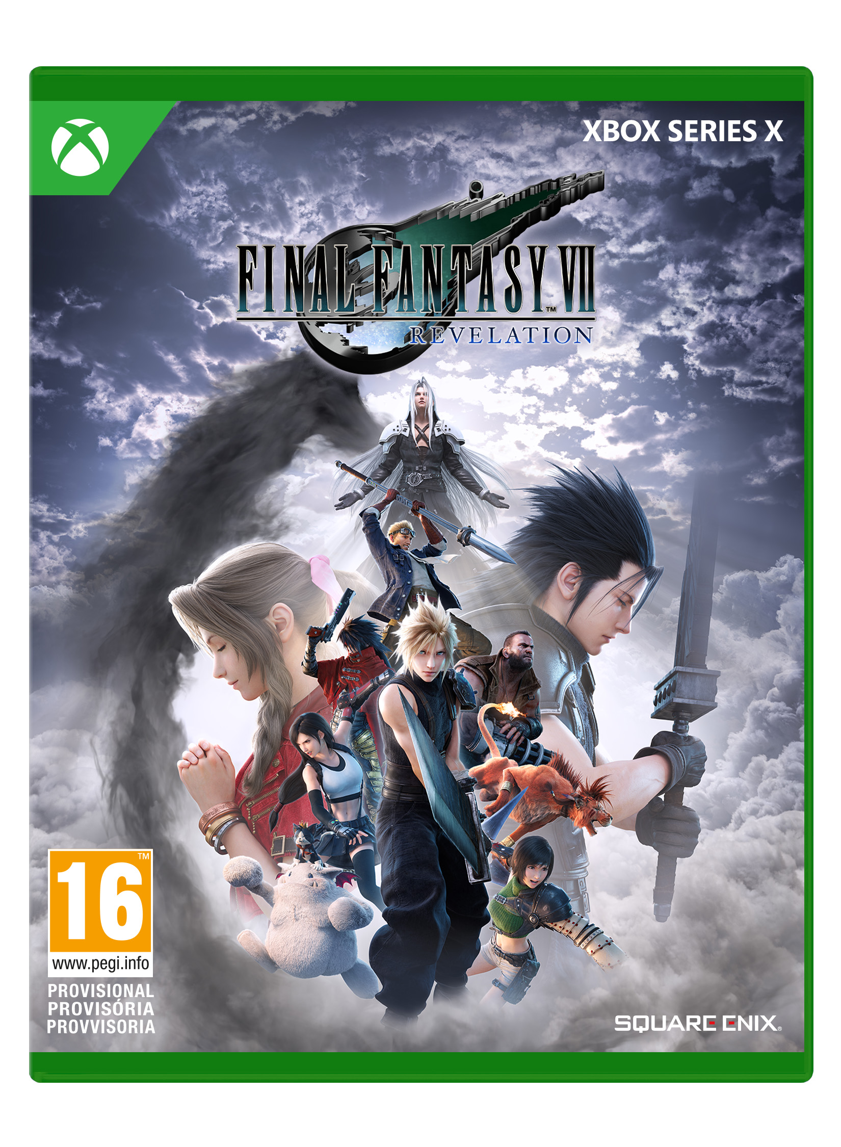XBOXX FINAL FANTASY VII REVELATION + CARTA MAGIC