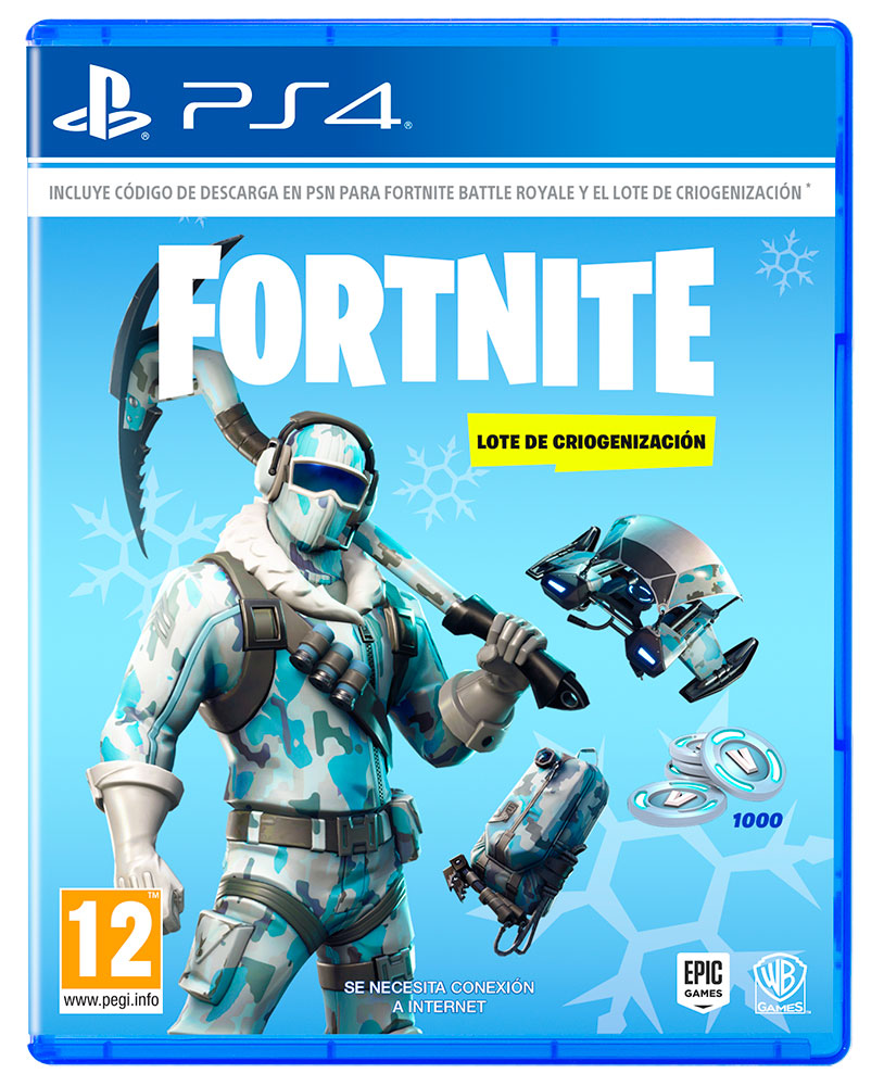 PS4 FORTNITE: LOTE DE CRIOGENIZACION
