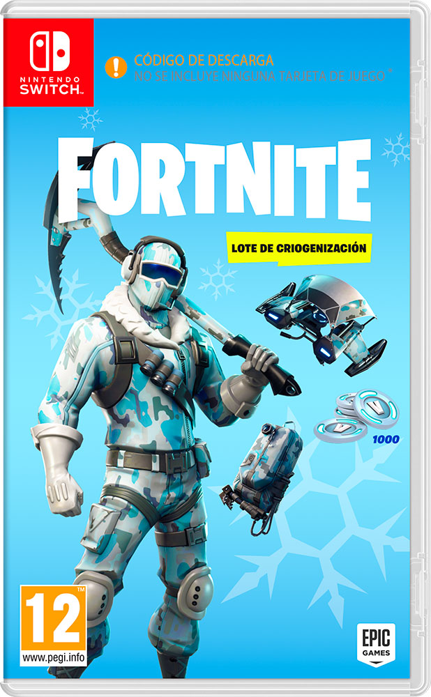 SWITCH FORTNITE: LOTE DE CRIOGENIZACION